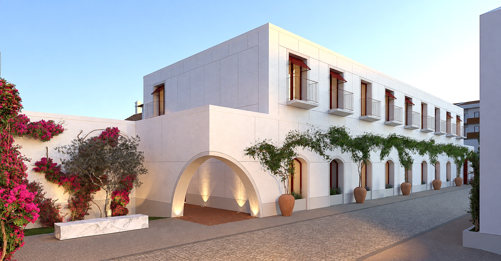 Proposed Diana Évora hotel exterior